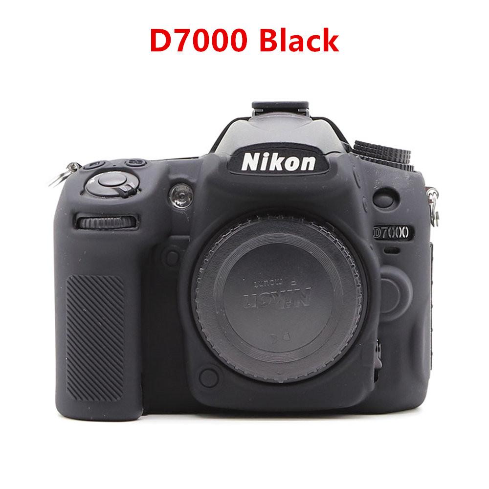 Soft Silicone Rubber Armor Camera Bag Case For Nikon Z50 Z6 Z7 Z6II Z7II D5500 D5600 D7000 D7100 D7200 D600 D610 D750 DSLR Cover