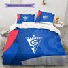 Górnik Zabrze Set Copripiumino con Fantasia Decorazione per la Casa Regalo (1 * copripiumino + 2 * federe senza imbottitura)