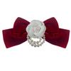 Broche Pin Noeud Fleur Camélia Pompons Perle Fausse Nœud Pré-Noué Épingles Clip Col Robe Chemise Cravate Corsage Broches