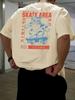 Men's Summer 100% Cotton Tokyo Casual Pattern Printed Fashionable and Casual Loose Round Neck Short Sleeved T-Shirt Top
