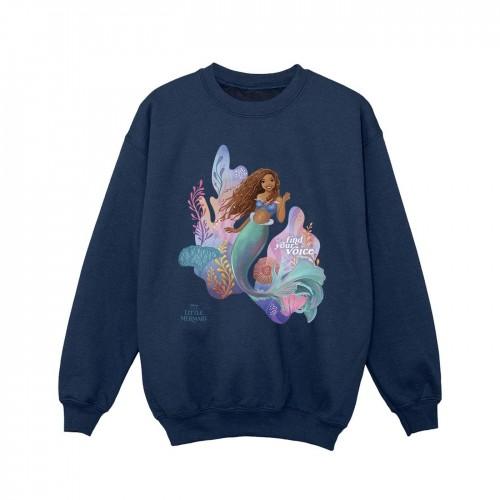 The Little Mermaid Girls Find Your Voice Movie Sweatshirt