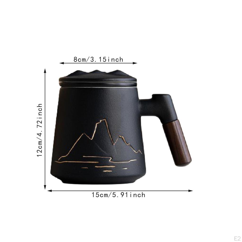 Ceramic Tea Cup Coffee Milk Mug Porcelain Morning for Garden Hotel