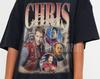 CHRIS PRATT Shirt, Chris Pratt Vintage T-Shirt, Funny Chris Pratt Actor Tee Fan Gift, Christopher Michael Pratt Raptor Homage Retro Merch