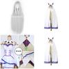 Enchanting Emilia Dress Cosplay Set With Elegant Wig For Womens Anime Party Costumes