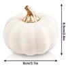 12 Pack Christmas Artificial Pumpkin Sets Made of Foam Simulation Pumpkin Ornament for Autumn Hallow