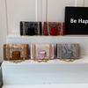 Foreign trade women's bag 2025 new literary and artistic national style embroidery thread shoulder bag fashionable retro messenger chain small square