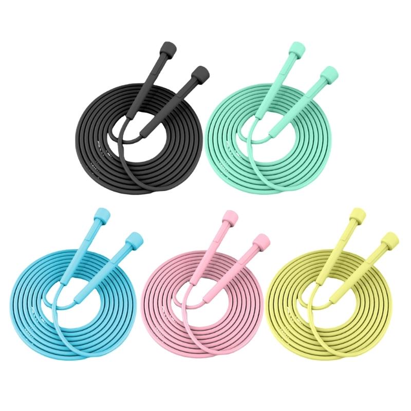 Kid Adult Jump Rope Adjustable Plastic Skipping Rope Speed Jump Rope for Fitness Aerobic Exercise Endurances Training