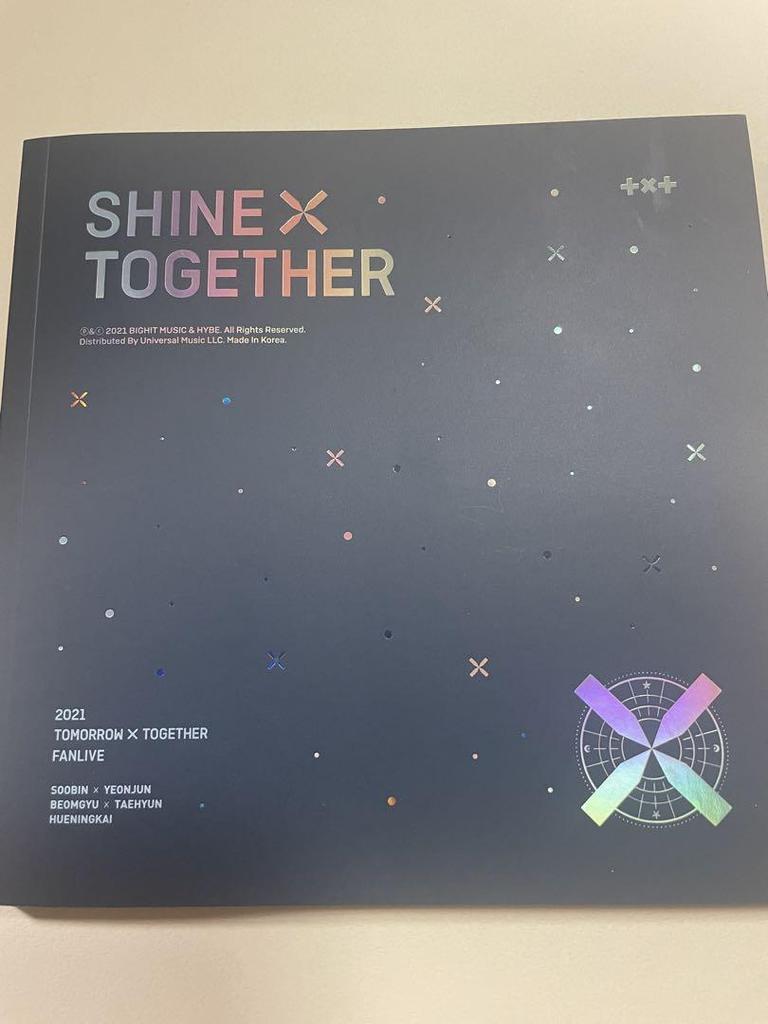 [USED] TXT TUBA SHINEXTOGETHER fanlive DVD disc
