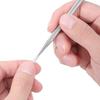 New Stainless Steel Nail Cuticle Pusher Ended Manicure Double Head Nail Dotting Pen Nail Care Tool for Nail