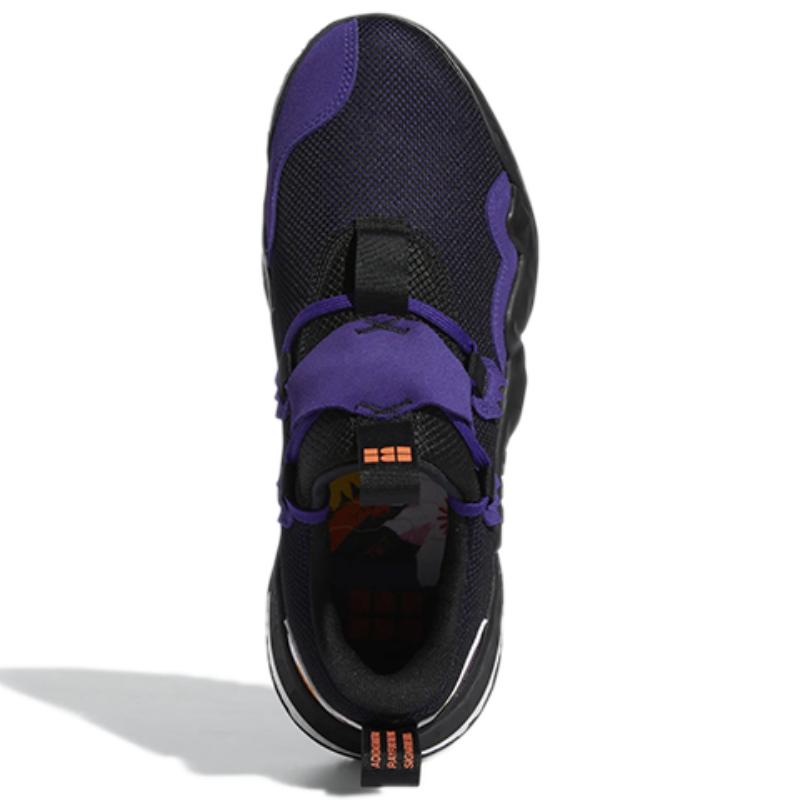 Adidas Trae Young 1 Black Purple Orange Sneakers GZ4627