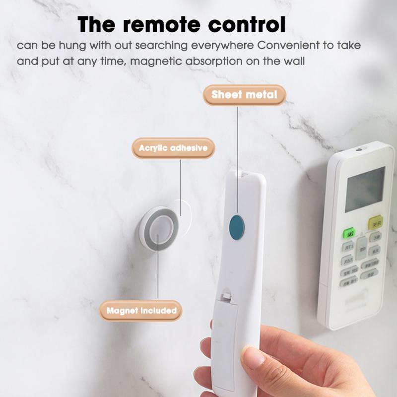 1/10pcs Quick Magnetic Hooks Wall Mount Anti-Lost Remote Control Magnet Hook Key Holder Hooks Home Magnetic Storage Organization