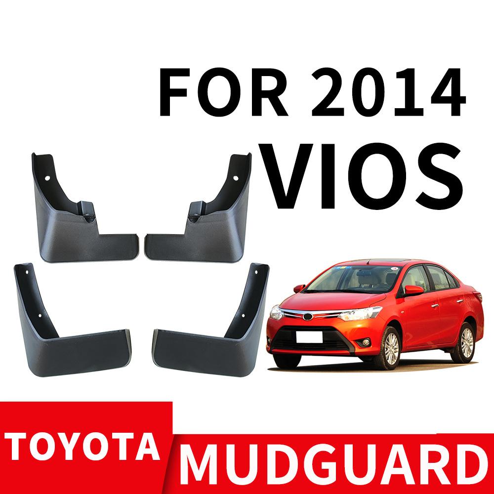 Per Toyota Vios Yaris Berlina 2014-2019 Paraspruzzi Parafanghi Styling 3 Paraspruzzi Accessori Auto