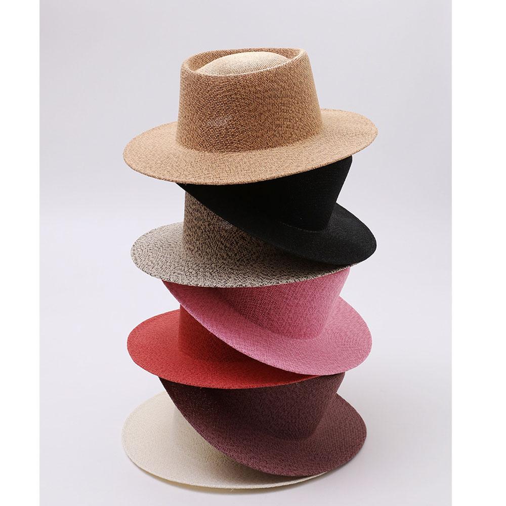 2026 Cappello da sole a tesa piatta Intreccio delicato Cappello di paglia donna cappello di paglia estivo Cappelli di paglia cappelli da sole Donna Cappello con protezione UV cappello da mare