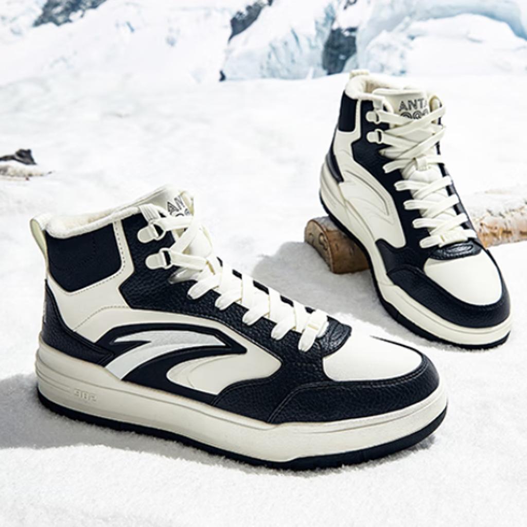 Anta Qiyuan 982 Comfortable Trendy Versatile Warm Durable High-Top Skate Shoes Men Skate Shoes 112548971-1