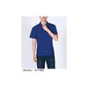 [Glimmer] UV Protection, Sweat-Wicking, Quick-Drying Dry Mesh Polo Shirt (with Pocket) Navy L
