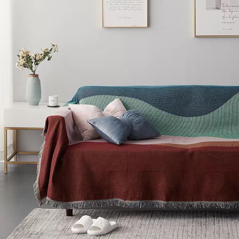 Nordic Sofa Cover Cloth Sofa Cover Sofa Towel Full Cover Universal Sofa Cushion Ins Single Sofa Cover Towel Cover Blanket