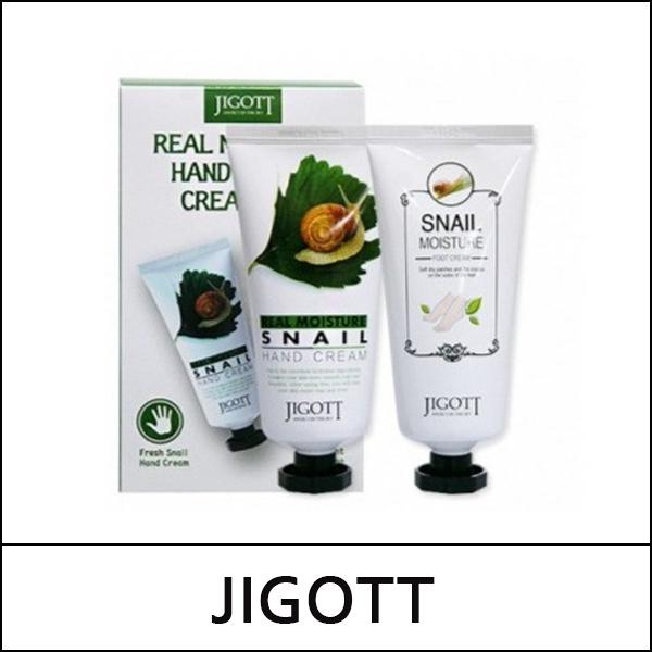 Jigott (a) Real Moisture Hand & Foot Cream Set (100ml+100ml) 1 Pack