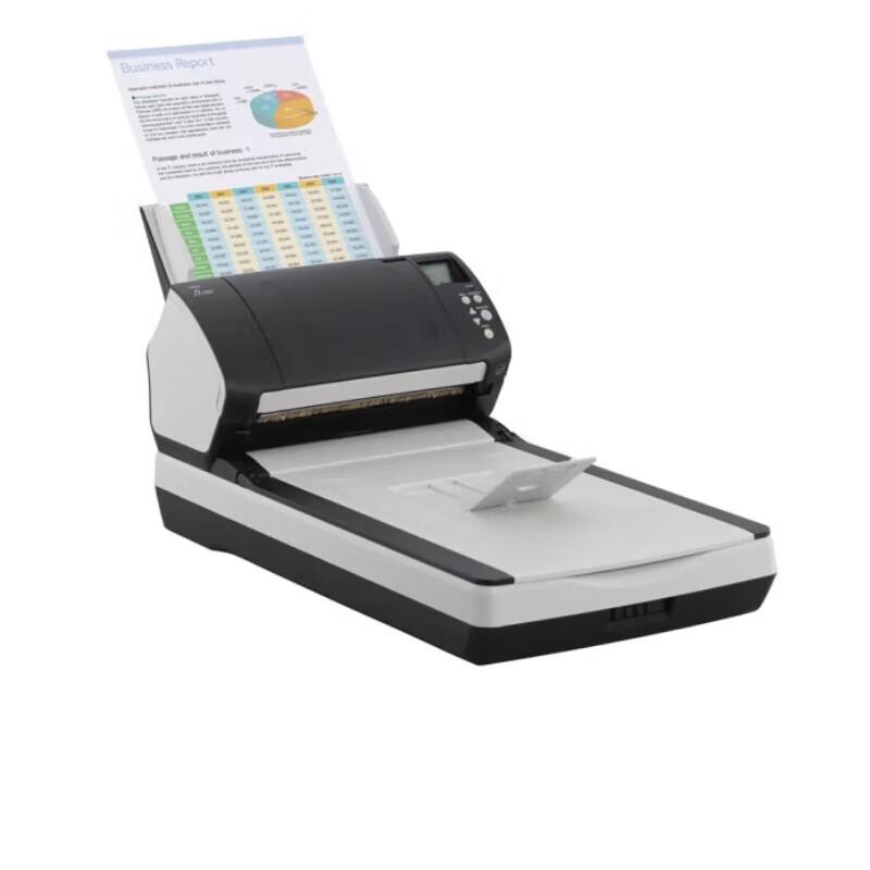 Fujitsu Fi-7240 A4 Flatbed & ADF Document Scanner CN Plug (adapter Included)