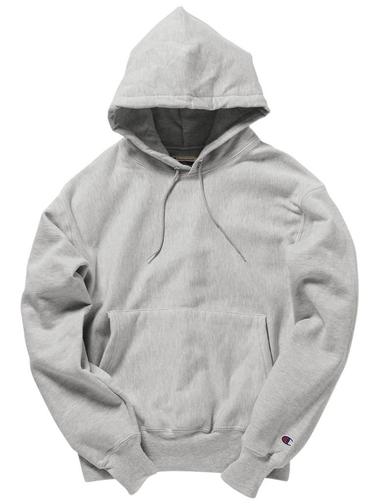 Champion Reverse Weave Pullover Hoodie Oxford Size L 12.0oz (Fleece Lined) [Men's] [Used] Gray,