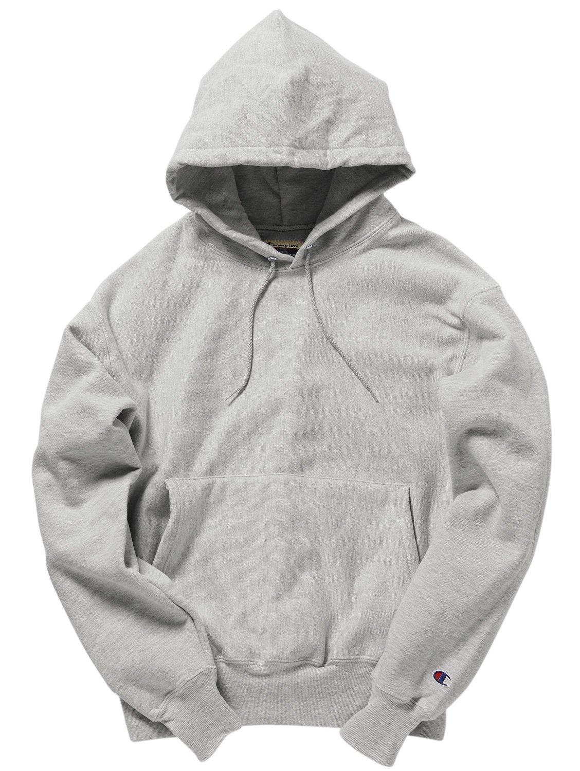

Champion Reverse Weave Pullover Hoodie Oxford Size L 12.0oz (Fleece Lined) [Men s] [Used] Gray,