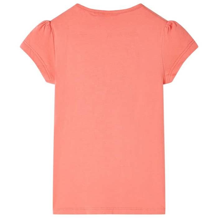 T-shirt pour enfants corail 92/104/116/128/140