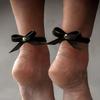 Adult Leather Goods Bow Anklet