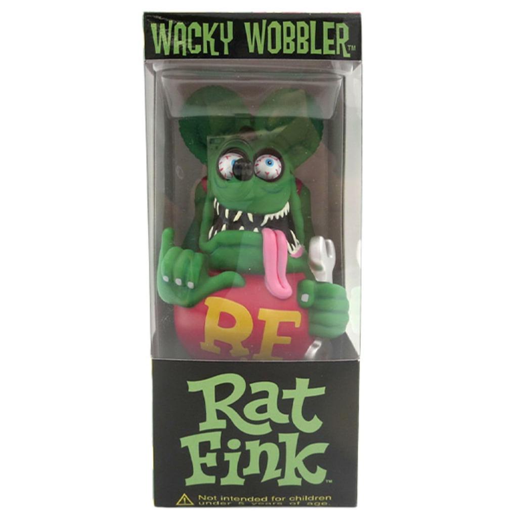 Funko Rat Fink Bobbing Head, Garage Green, 17cm Tall [Parallel Import]