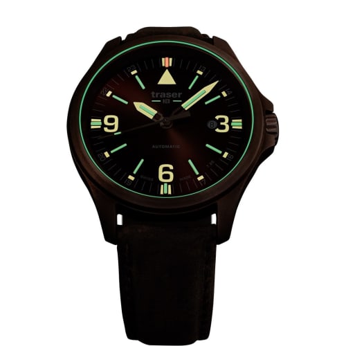 Tracer P67 Officer Pro Automatic Bronze Brown 108073 Men's Watch
