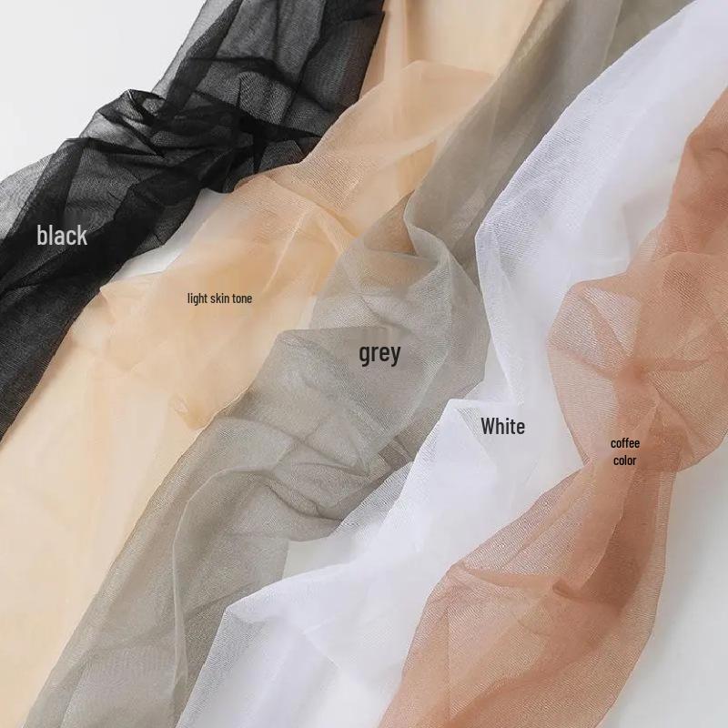 

Ультратонкие Невидимые Черные Шелковые Чулки с Открытой Промежностью - Женский 0D Полностью Прозрачный Боди для Чувственных Развлечений Black