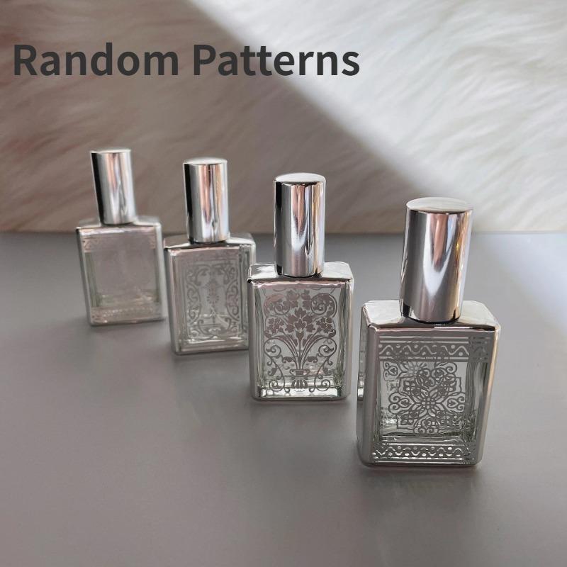 4pcs/set Perfume Bottle Portable Refillable Empty Containers Cosmetic Spray Atomizer Travel Sub-Bottle Ultra Mist Sprayer