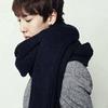 Unisex Scarf Solid Color Knitted Autumn Winter Japanese Korean Style Knitting Scarf for Dating