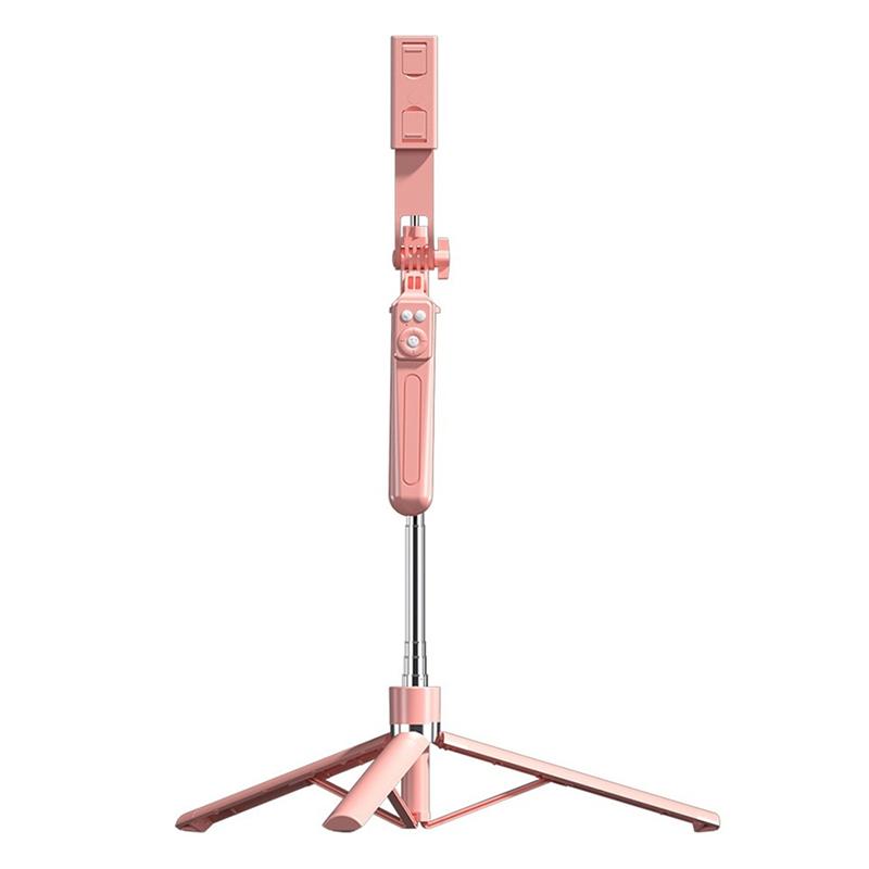 B03B-Selfie Stick For Android Ios Smartphone Extended Tripod Selfie Stick Wireless Bluetooth With Remote Shutter 170Cm