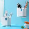 CHAHUA Antibacterial Draining Cutlery Holder