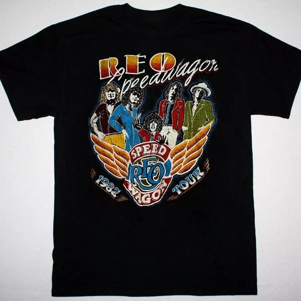 VTG REO Speedwagon band 1982 tour Tshirt S