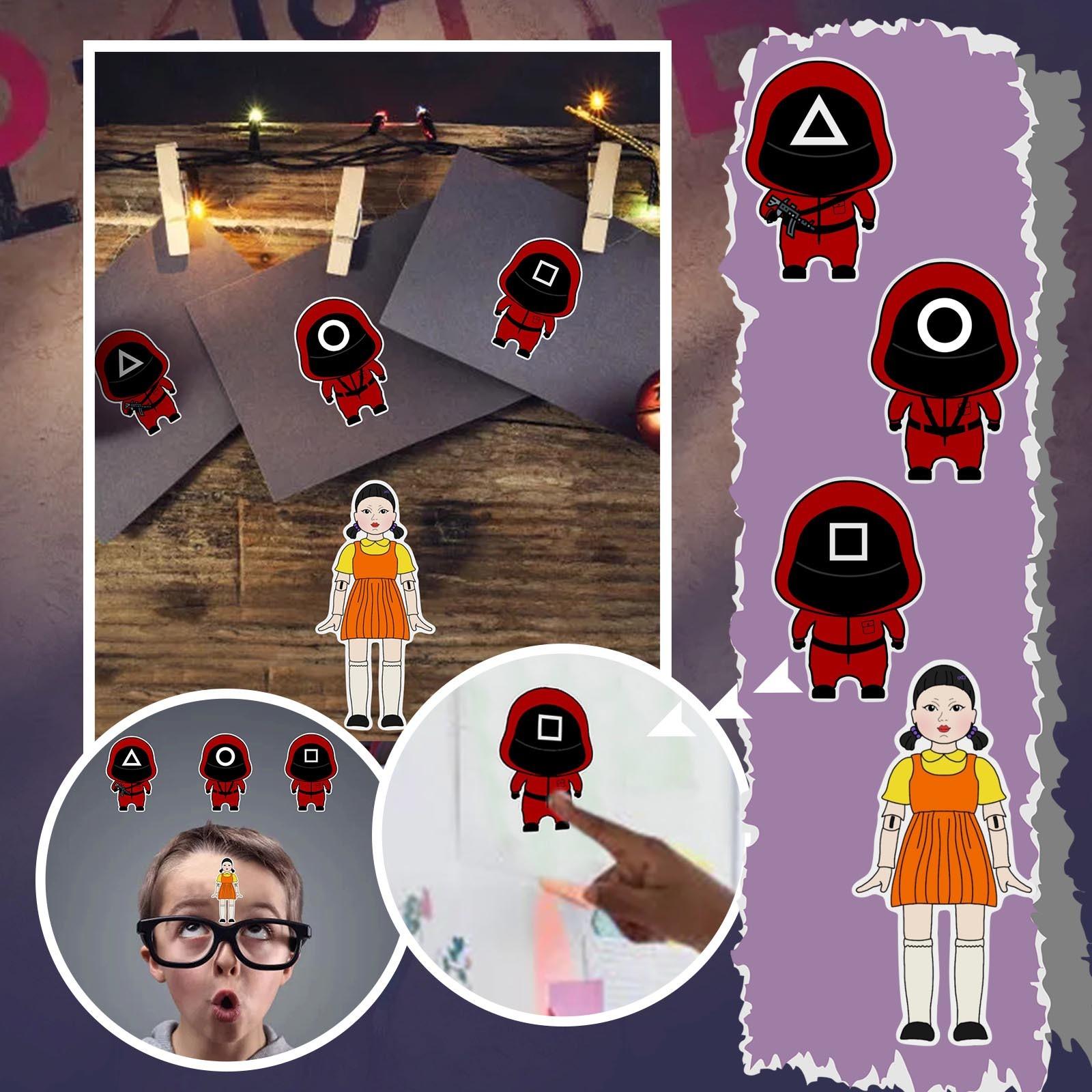 

4шт игровые креативные наклейки для украшения персонажей мультфильмов