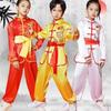 Long Sleeves Wushu Costume Chinese Traditional Martial Art Uniform Tai Chi Uniform  Kids Boys Girls
