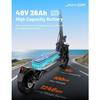 JOYOR Y8-S - Electric Scooter - ABE - Range 85km - 500W Motor - Max 20km/h 10-inch Tires 48V26Ah Battery Black