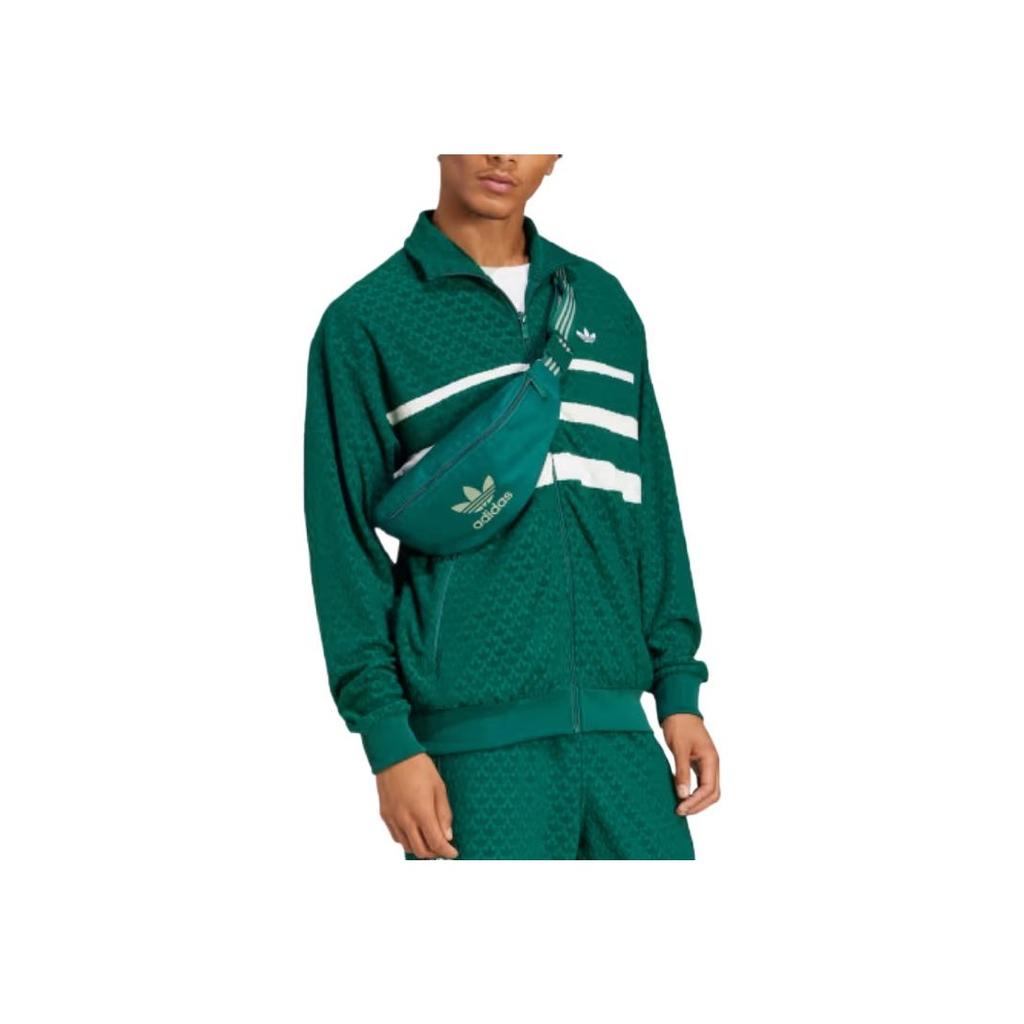 adidas Originale Warme Bequeme Langlebige Vielseitige Outdoor Freizeit Sportjacke Herrenjacke Academy-Grün JD0696