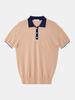 IKALOOK Life & Golf Button Collar Short Sleeve Knit Tee Cstee112