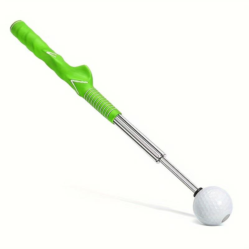 Left-Handed Telescopic Golf Swing Trainer for Beginners