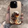 Astronaut Pattern Design IMD Phone Case For iPhone 16 Pro Max 15 14 13 12 11 16E 17Air X XR XS 7 8 Plus Shockproof Bumper Cover