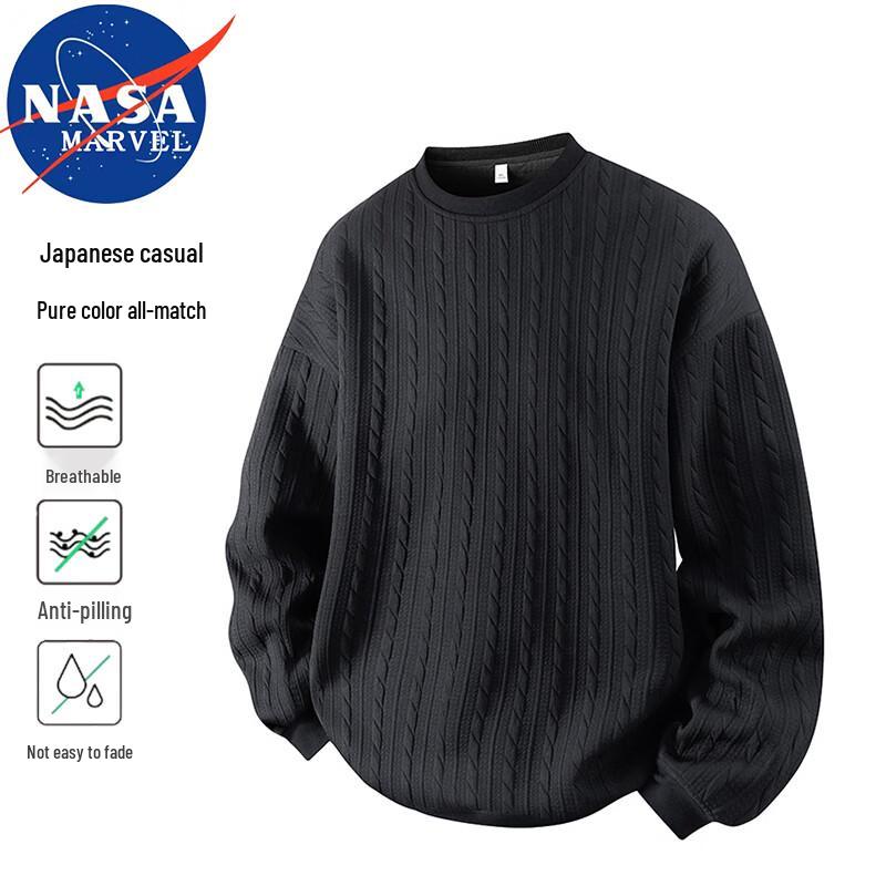 

NASA MARVEL Men s Round Neck Pullover Sweatshirt 4XL