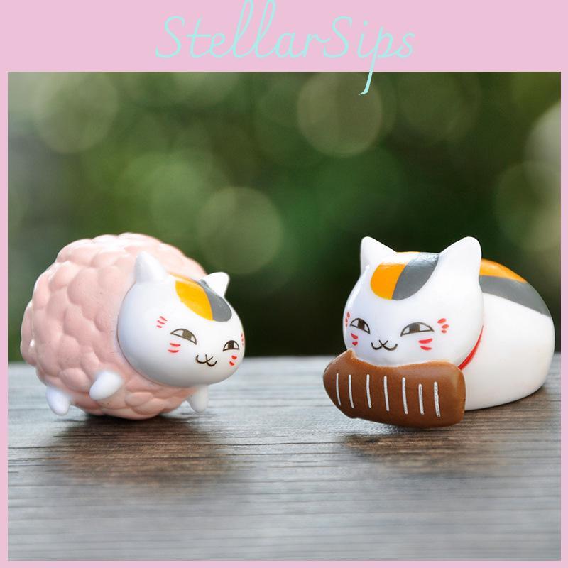 Natsume's Book Of Friends Cat Teacher Figure Pvc Creative Collectibles For Anime Fans