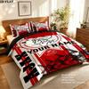 Custom Afc Ajax Bedding Quilt Set Quilt Cover Pillowcase Home Decoration Birthday Gift (1 * duvet cover + 2 * pillowcase, without core)