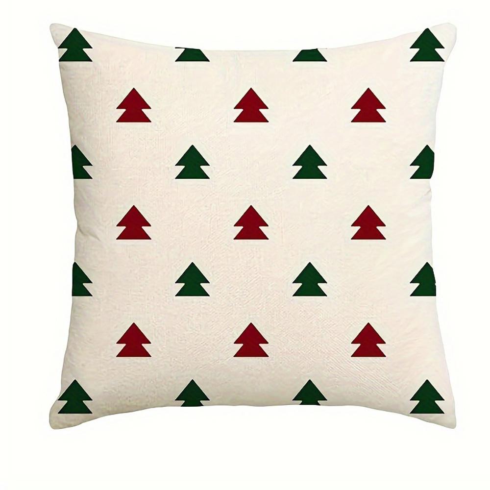 Christmas Pillow Covers: Merry Christmas & Tree Patterns for Festive Decor Sofa room cushion cover home decoration new year gift