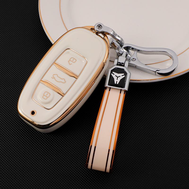 Hongqi EQM5/H7/E-HS3 Key Shell: Full Case Cover for H5 and HS7 Models - Unisex
