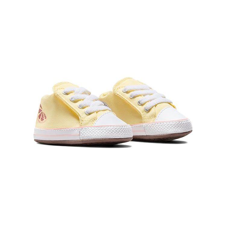 Converse Chuck Taylor All Star Shock Absorbing Durable High Top Walking Shoes Baby Shoes Yellow A07408C
