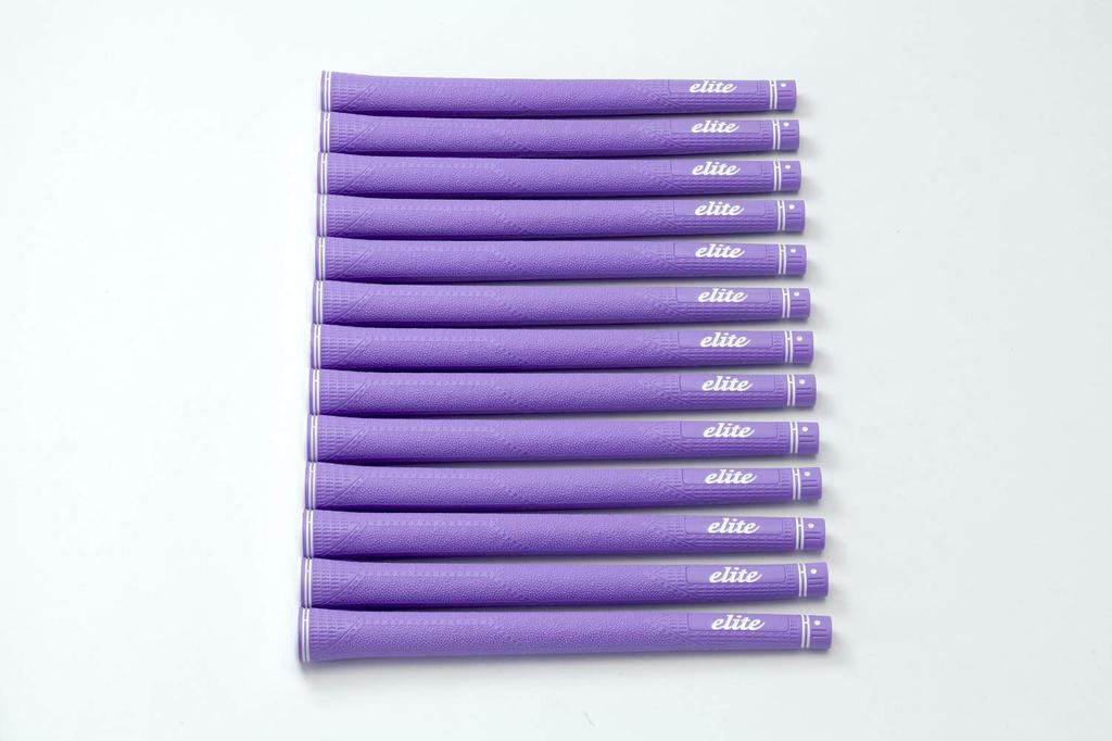 Elitegrips Golf Grips CX50 Set of Smoky No Backline 7, Purple,