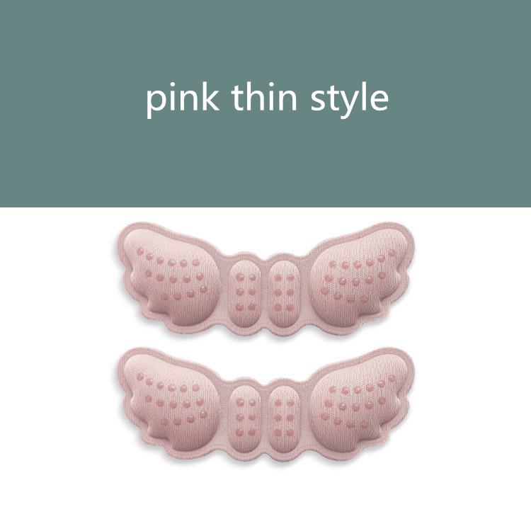 Butterfly High Heel Stickers Adjust Size Adhesive Heel Liner Grip Protector Pain Relief Foot Care Inserts Women Insoles for Shoe