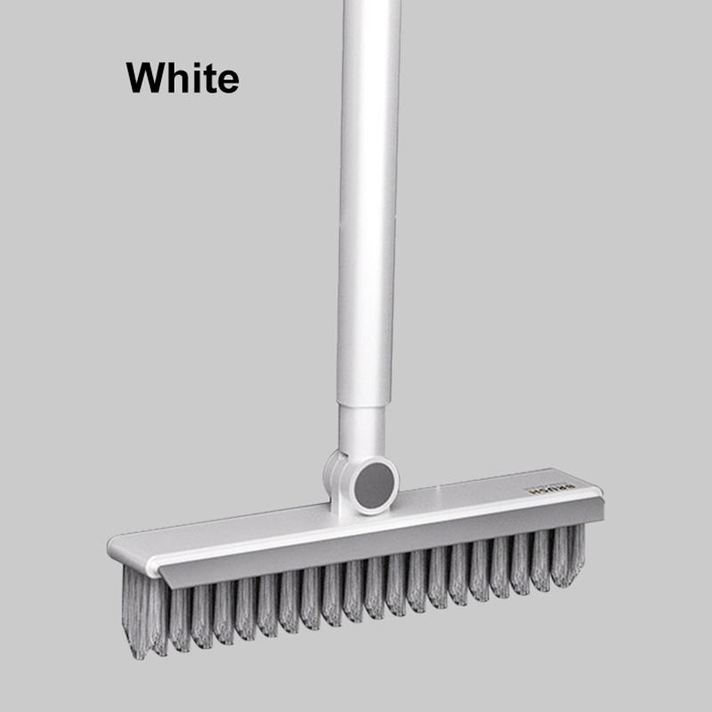 

Bathroom Floor Brush For Kitchen Multi-functional Gap Brush The Ground Seam Brush Tile Long Handle Wall Wash Toilet Cleaning белый